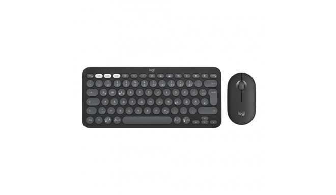 Logitech Mouse and keyboard set 920-012241 / Pebble 2 Combo Pink