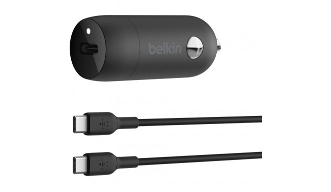 "Belkin BOOST CHARGE 30W USB-C-Kfz-Ladegerät mit Kabel, b"