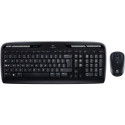 "Logitech Desktop MK330 Wireless Black - US Layout"