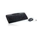 "Logitech Desktop MK330 Wireless Black - US Layout"