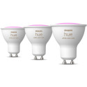 "Philips Hue White & Color Ambiance GU10 Dreierpack 3x350lm"