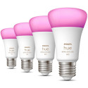 "Philips Hue White & Color Ambiance E27 Viererpack 4x570lm 60W"