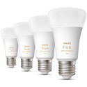 "Philips Hue White Ambiance E27 Viererpack 4x570lm 60W"