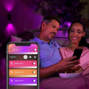 "Philips Hue White & Color Ambiance Appear Wandleuchte rund Schwarz 1200lm"