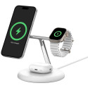 "Belkin BoostCharge Pro 3-in-1-Ladestation mit Qi2, weiss"