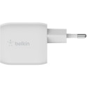 "Belkin 45W Dual USB-C GaN Ladegerät Power Deliver, PPS, white"