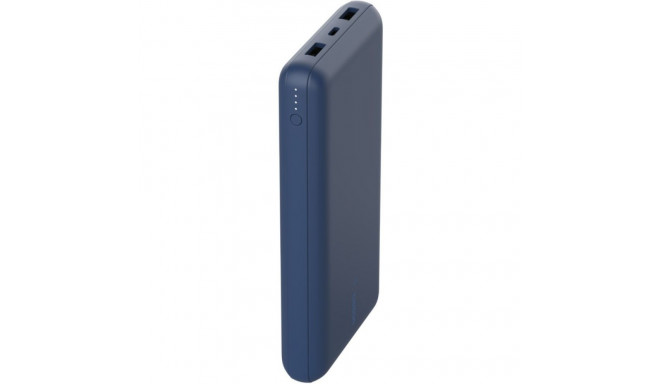 "Belkin BOOST CHARGE Powerbank, 20.000mAh 15W, USB-A & -C, blue"