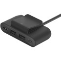 "Belkin 4-Port USB-Splitter 2x USB-C,2xUSB-A, max.30 W, schwarz"