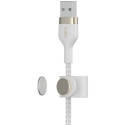 "Belkin PRO Flex Lightning/USB-A Kabel, Apple zert., 1m, weiß"