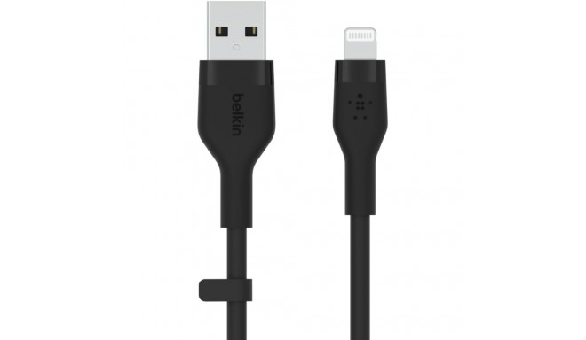 "Belkin Flex Lightning/USB-A, Apple zert., 1m, schwarz"