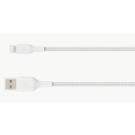 "Belkin Lightning Lade/Sync Kabel ummantelt mfi 15cm weiß"