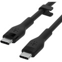 "Belkin Flex USB-C/USB-C Kabel, Schnellladen bis 60W,1m schwarz"