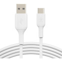 "Belkin USB-C/USB-A Kabel PVC, 1m, weiß"