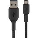 "Belkin Micro-USB-Kabel ummantelt, 1m, schwarz"