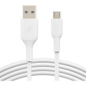 "Belkin Micro-USB/USB-A Kabel PVC, 1m, weiß"