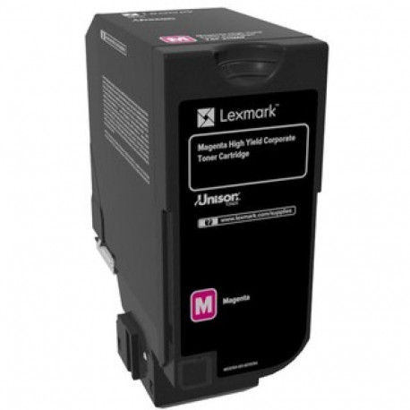 "Lexmark Toner 74C2HME Magenta bis zu 12.000 Seiten"