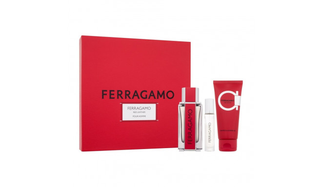 Ferragamo Ferragamo Red Leather Eau de Parfum (100ml) (Edp 100 ml + Shampoo and Shower Gel 100 ml + 