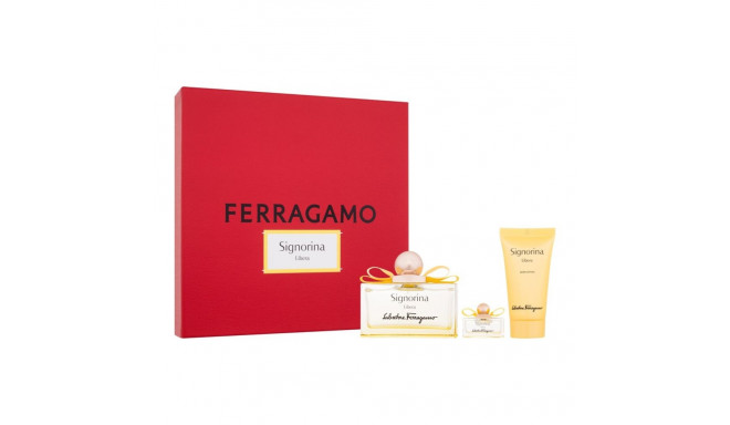 Ferragamo Signorina Libera Eau de Parfum (100ml) (Edp 100 ml + Body Lotion 50 ml + Edp 5 ml)