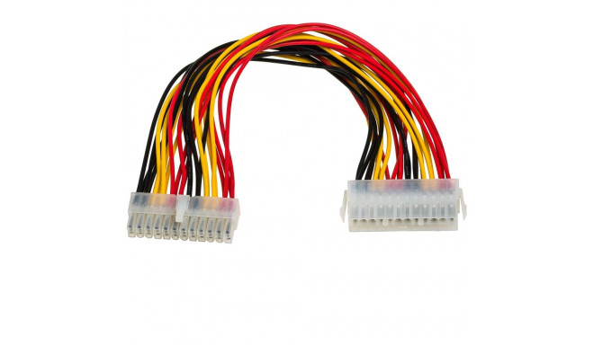 Adapter with cable Akyga AK-CA-09 extension P1 20+4 pin (f) | P1 20+4 pin (m) 30cm