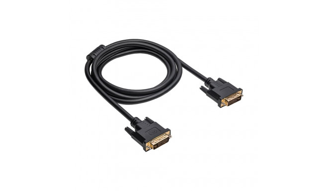 Akyga kaabel AK-AV-02 DVI ver. 24+5 pin 1,8m must