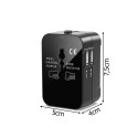 Fusion charger adapter UK | US | AU | CH | EU | USB 2.1A | (220V) black