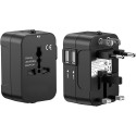 Fusion laadijaadapter UK | US | AU | CH | EU | USB 2.1A | (220V) must