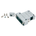 D-Sub kest, 15p, metall, UNC 4-40