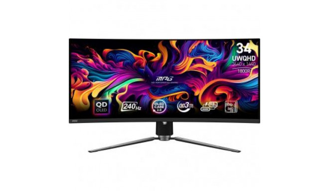 MSI MONITOR OLED 34"/MPG 341CQPX QD-OLED