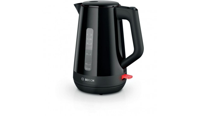 Bosch Kettle | TWK1M123 | Electric | 2400 W | 1.7 L | Plastic | 360 rotational base | Black