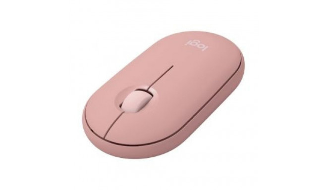 Logitech Mouse | Pebble 2 M350S | Wireless | Bluetooth | Tonal Rose