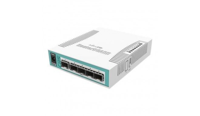 Mikrotik | Cloud Router Switch | CRS106-1C-5S | Web Management | Desktop | SFP ports quantity 5 | 12