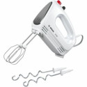 Bosch Hand Mixer MFQ22100 CleverMixx 375 W, Number of speeds 4, Turbo mode, White/Dark Grey