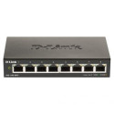 D-link Smart Gigabit Ethernet Switch DGS-110-08V2 Managed, Desktop, Power supply type External, Ethe