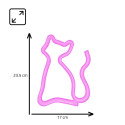 Manta SNL06PK Style Neon Lights Cat pink