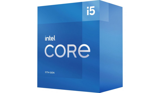 Intel Core i5-11400 protsessor, 2.6 GHz, 12 MB, BOX (BX8070811400)