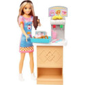 Barbie Mattel Skipper Doll First Job - Snack Bar Playset HKD79