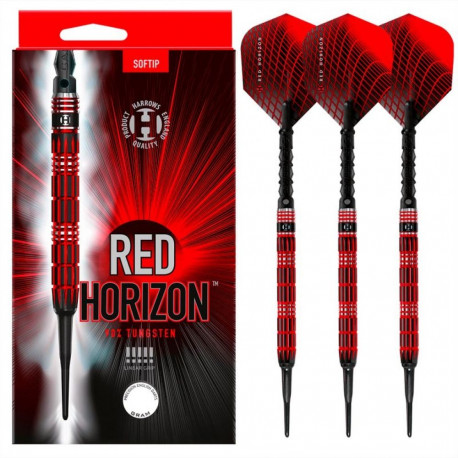 Harrows RED HORIZON 90% soft tip ImperialDiamond darts (20 g)