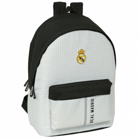 Real Madrid Sports Backpack with Laptop Space 612454820 (biały)