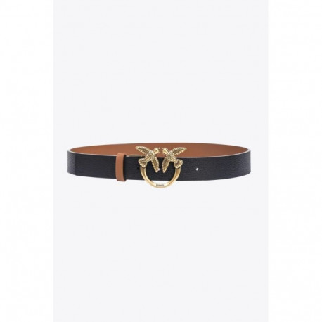 Pinko Love Berry H3 Belt (3 cm) 100125A1K3ZL2Q (XS)