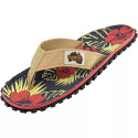 Gumbies Islander Denim Hibiscus Flip-Flops GU-FFISL109 (37)