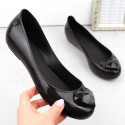Comfortable scented ballet flats Zaxy W INT2007B, black (36)