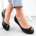 Comfortable scented ballet flats Zaxy W INT2007B, black (36)