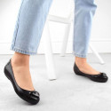 Comfortable scented ballet flats Zaxy W INT2007B, black (36)