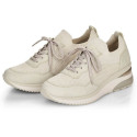 Comfortable Remonte W RKR693 beige sports shoes (36)