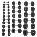 HMS HEX PRO dumbbells 32.5 kg