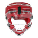 Masters boxing helmet with mask KSSPU-M (WAKO APPROVED) 02119891-M02 (czerwony+L)