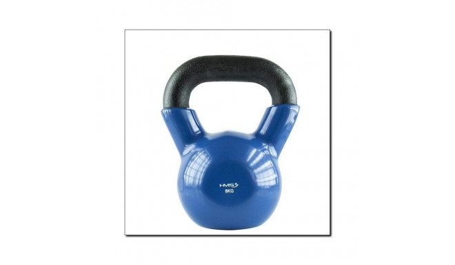 Kettlebell iron covered with vinyl HMS KNV08 BLUE