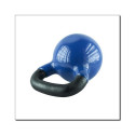 Kettlebell iron covered with vinyl HMS KNV08 BLUE