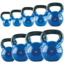 Kettlebell iron covered with vinyl HMS KNV08 BLUE