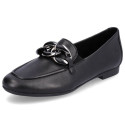 Comfortable leather shoes with a chain Remonte W RKR645, black (38)